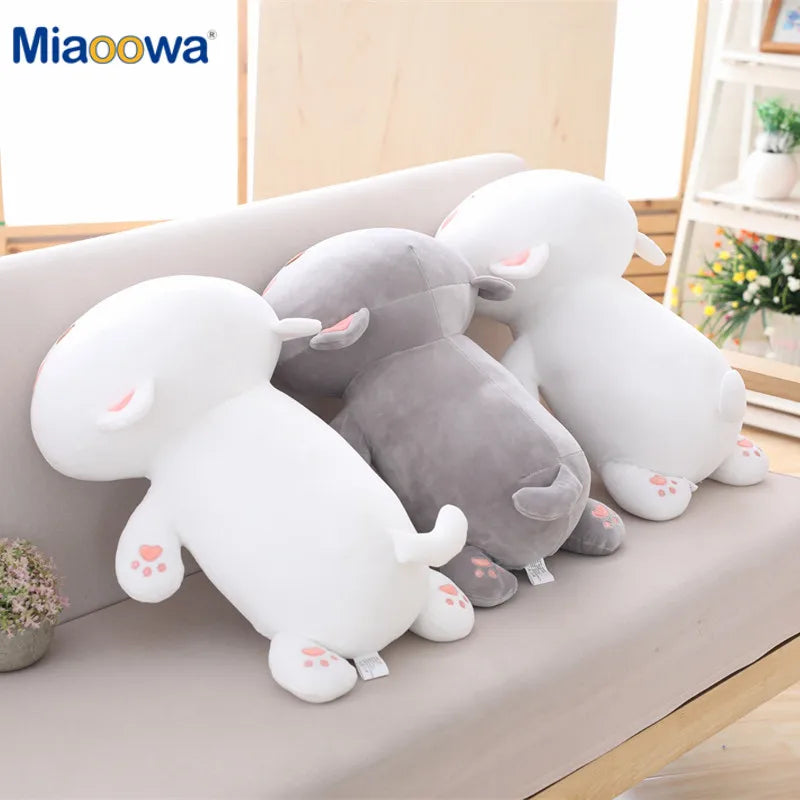 1pc 35cm Kawaii Lying Cat Plush Toys Stuffed Cute Cat Doll Lovely Animal Pillow Soft Cartoon Cushion Kid Christmas Gift